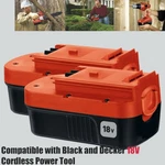 2-PACK Replacement For Black And Decker 18VOLT 3.6AH Battery HPB18-OPE. Fixed Price $29.98.
