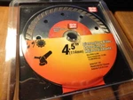 Grip Rite GRTDB45P 4.5" Diamond Saw Blade. Fixed Price $20.00.