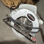 Task Force Circular Saw Corded Electric Right Blade Gray Black. Fixed Price $35.00.