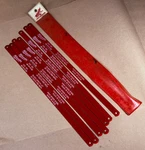 7 Milwaukee 48-43-0120 Hacksaw Blades 12" Nos 24 Tpi Made In Usa Free Ship. Fixed Price $14.99.