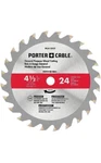 Porter-cable PC412TCT 1/2 Circular Wood Cutting Saw Blade 24 Tooth Carbide. Fixed Price $19.95.