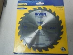 Irwin 15130 7-1/4" X 24-TOOTH Classic Series Circular Saw Blade. Fixed Price $10.00.