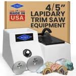 Hi-tech Diamond 4"/5" Trim Saw Lapidary Machine Includes And Blade. Fixed Price $359.00.
