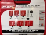 Diablo DHS11SLD Piece Carbide Hole Saw Kit With Case. Fixed Price $128.90.