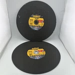 **lot 2** Dewalt DW8020 Metal Port Saw Cut-off Wheel 14" X 1/8" 1". Fixed Price $22.99.