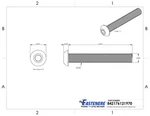 3/8-16 Button Head Socket Cap Screws Alloy Steel Grade Black Oxide Allen Hex. Fixed Price $696.63.
