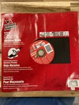 12 Masonry Cutting Heavy Duty Abrasive Blade Item 28007, Vermont American.. Fixed Price $17.75.