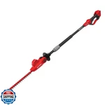 Craftsman CMCPHT818D1 V20* Cordless Pole Hedge Trimmer, 18" Battery And Charger. Fixed Price $129.88.