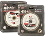 King Diamond 4" Blade CTD40S8 Tilepro 7/8"-20MM (2 Pack). Fixed Price $24.97.
