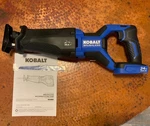 Kobalt 24V Max Brushless Reciprocating Saw Krs 224B-03 *tool Only*. Fixed Price $72.97.