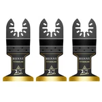 Hiinny 3PCS Titanium Oscillating Tool Blades, Professional Universal Silver. Fixed Price $10.52.