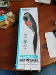 Homedics Percussion Massager With Heat, Model HHP-345HB-2, Open Box, Used Only 1. Fixed Price $22.00.