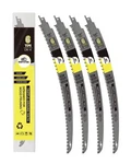 15-INCH Japanese Teeth Reciprocating Saw Blades 4PCS, Dartotek Curved Edge 6T.... Fixed Price $48.59.