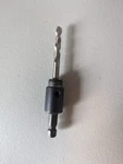Milwaukee 49-56-7040 High Speed Steel 3/8 In. Large Thread Hole Saw Arbor. Fixed Price $9.50.