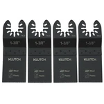 Klutch End-cut Oscillating Saw Blades, 1/-3/8IN., 4-PC.. Fixed Price $14.49.