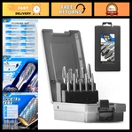 10PCS Tungsten Carbide Burrs Set 1/4'' Shank Double Cut Rotary Files For Metal W. Fixed Price $91.99.