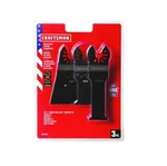 Craftsman Oscillating Tool Blades, 3-PIECE Cutting Set (CMAO202) UPC885911595445. Fixed Price $19.88.