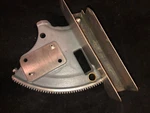 Vtg Delta Rockwell Unisaw 34-455 Front Trunnion 405 & Dust Deflector LTA-522. Fixed Price $89.99.