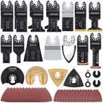Pecham 104 Pcs Oscillating Multi Tool Blade, Wood Metal Standard, Black. Fixed Price $54.03.