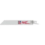 Milwaukee 48-00-5091 6" Recip Saw Blade, 8/12 Tpi. Fixed Price $25.64.