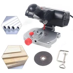 Benchtop Off Miter Saw Hobby Crafts Mini Cuts Wood Brass Home Tools. Fixed Price $45.18.