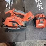 Hilti Scw 18-A Circular Saw With 1-BATTERY Charger. Fixed Price $169.95.
