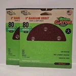 2X Ali Gator 5" Hook & Loop Hole Aluminum Oxide Sanding Discs 80 Grit #3784. Fixed Price $11.00.