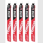 Milwaukee 48-00-5562 5PC 9" 8TPI Torch With Sawzall Cast Iron Blade. Fixed Price $119.99.