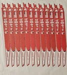 New Diablo DS1209CGP General Purpose 12" Reciprocating Blades 6/9TPI. Fixed Price $103.19.