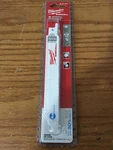 (5) 6" X 3/4" .050" 8/12T 1/2" Universal Shankbi-metal Ice Hardened Blade. Fixed Price $15.00.