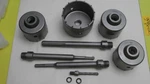 Binota Concrete Hole Saws/shafts (4 Each) And Pilot Bit. Fixed Price $103.00.