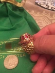Tracy Porter Ring Beautiful 22 Karat Gold Filled Statement. Fixed Price $45.00.