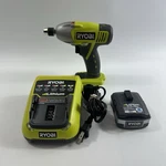 Ryobi CID120L 12V 1/4" Hex Impact Driver Tool, Battery, And Charger Vgc. Fixed Price $149.95.