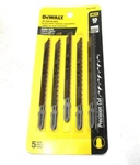 Dewalt (DW3760H) X 1/4" 10 Tpi T-shank Carbon Steel Jigsaw Blade 5 Pk. Fixed Price $14.95.
