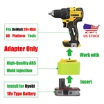 Adapter For Ryobi 18V Battery Power Dewalt 20V Max Xr Tools. Fixed Price $10.07.