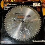 Black & Decker "pirahana" 10 50 Carbide Teeth 73-711 Resharpenable. Fixed Price $15.99.