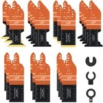 24PC Oscillating Blades, Professional Titanium Universal Multitool. Fixed Price $23.75.