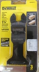 New Pack Dewalt 1 3/4" Oscillating Blades For Wood DWAXR4272-3 Free Shipping. Fixed Price $17.10.