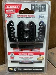 Diablo 1-1/4" Amped Demon Carbide Blades DOU125CGP3 General Purpose. Fixed Price $16.00.