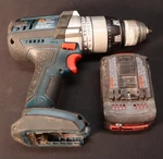 Bosch HDH181X 18V 1/2" Hammer Drill With 3AH Battery Tested. Fixed Price $86.84.