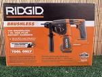 New Ridgid 18V Brushless Sds-plus Cordless Rotary Hammer R86712B (tool Only ). Fixed Price $190.00.