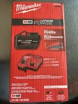 Milwaukee M18 Redlithium Forge HD12.0 Starter Kit Battery & Charger 48-59-1813GB. Fixed Price $240.00.