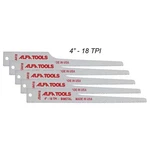 Alfa Tools JSA418P Bi-metal 4" Tpi Air Saw Blade, 5 Per Tube. Fixed Price $19.99.