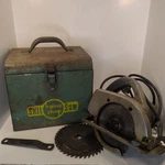 Skil Saw Home Shop 520 Circular W/ Metal Tool Box Case Wrench Blades Works. Fixed Price $48.97.