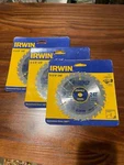 Irwin Marathon Carbide Cordless Circular Saw Blade 5-3/8" 24T 10MM Arbor 14017. Fixed Price $24.50.