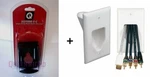 Qbit SQ1000-S-C Oscillating Tool Saw Outlet + Single Gang Low Voltage Wall Plate. Fixed Price $48.95.