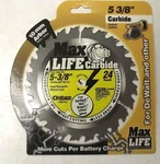 Oldham 538C424 3/8" X Tooth Carbide Circular Saw Blade. Fixed Price $7.00.