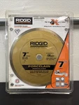 Ridgid 7" Porcelain Tile Diamond Blade. Fixed Price $24.99.