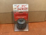 Milwaukee Wire Wheel Pn 48-52-5040 3" Knot Cup Brush 5/8"-11 Spindle Nos. Fixed Price $8.88.