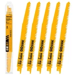 Goshine 9 Wood Pruning Reciprocating Saw Blades, Fleam Inch, Yellow. Fixed Price $16.85.